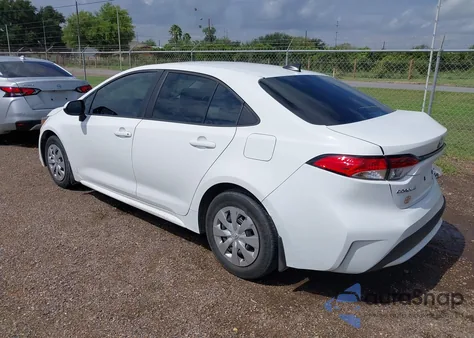 2022 Toyota Corolla L z USA, uszkodzony, nr VIN 5YFDPMAE0NP344178
